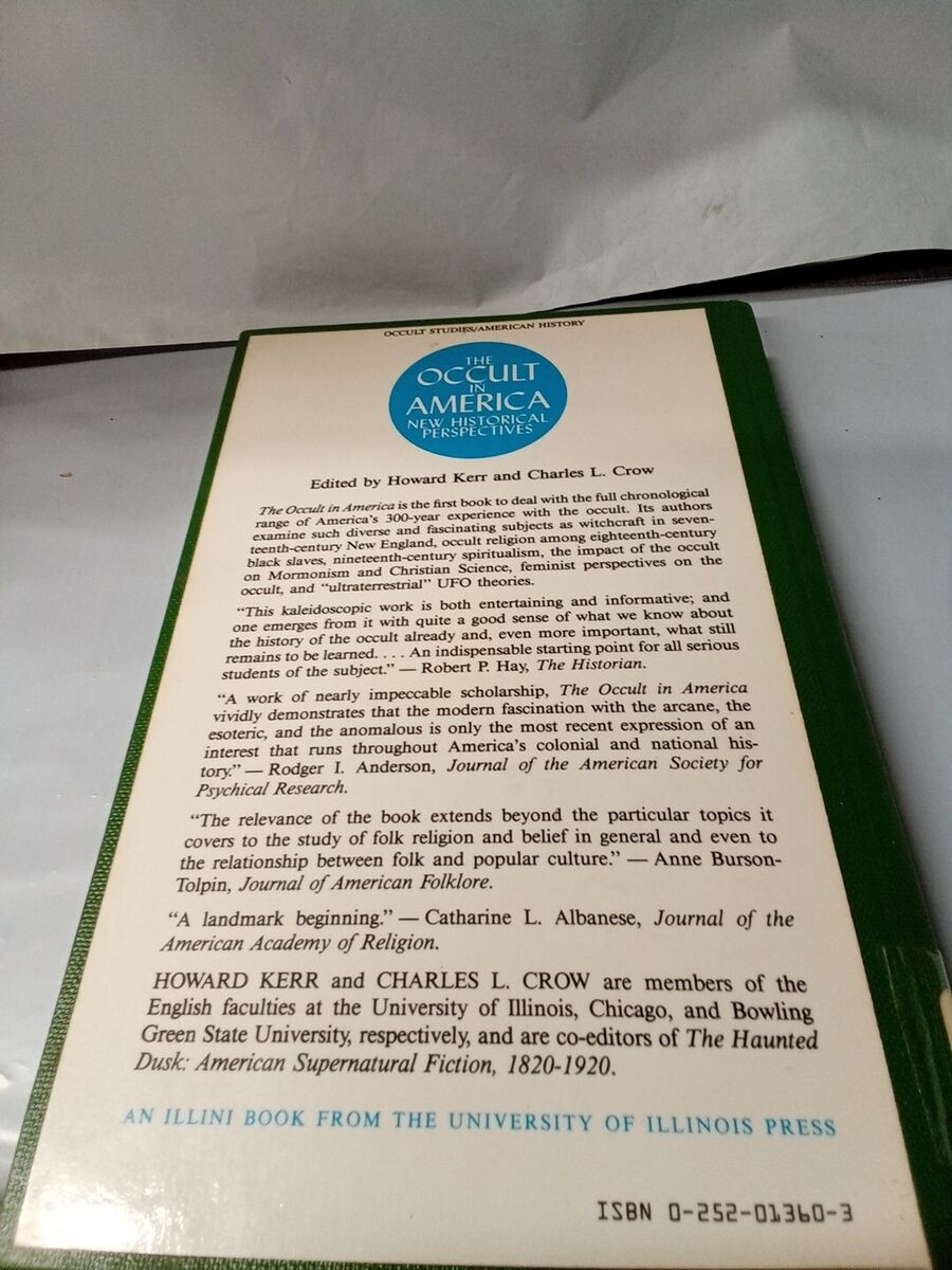 洋書 The Occult in America by Kerr The Occult In America, New Historical Perspectives by Howard