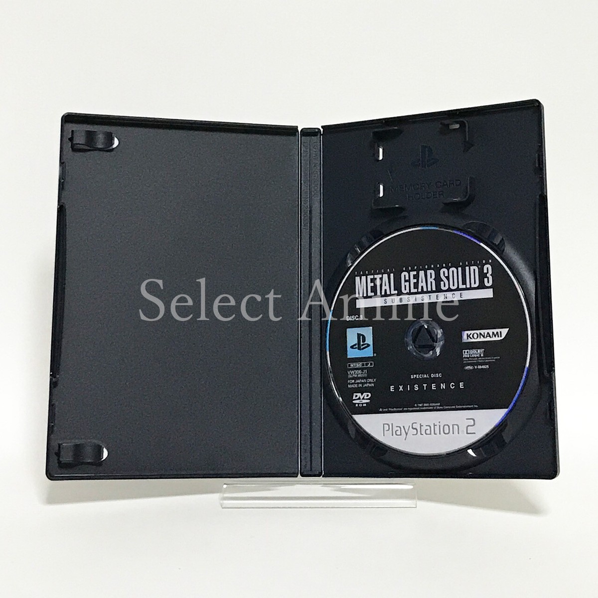 L GEAR SOLID 3 SUBSISTENCE 初回生産版 Metal Gear Solid 3 Subsistence First Production version