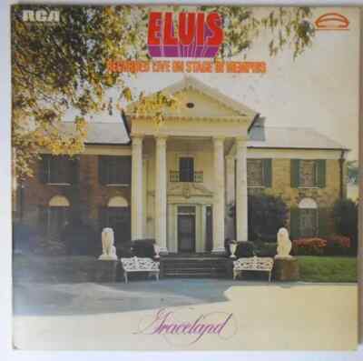 Elvis Presley Recorded Live On Stage In Memphis NEAR MINT
