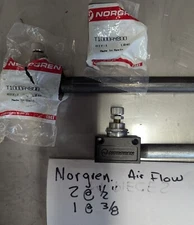 LOT OF NUMATICS, NORGREN,  ADJUSTABLE AIR FLOW CONTROLS (220)