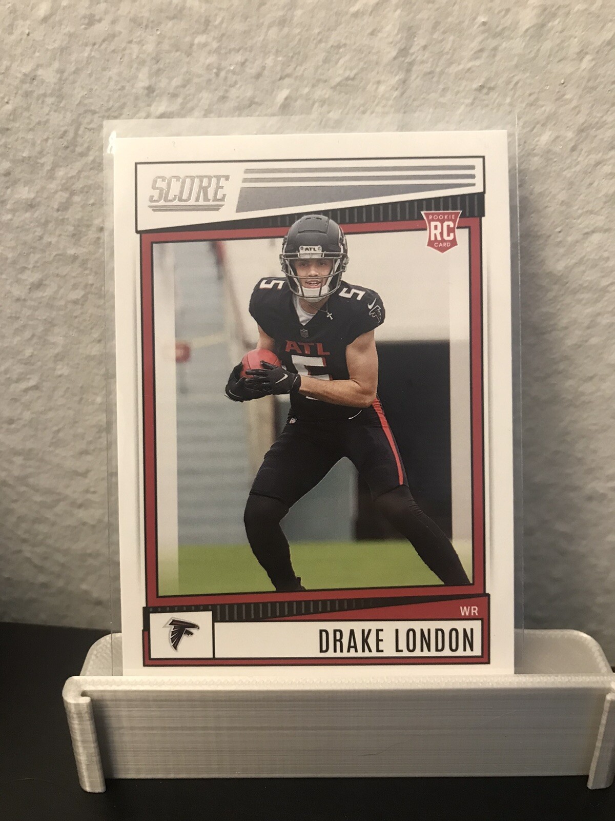 2022 Score Football Drake London #379 Falcons Rookie