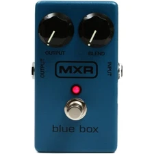Dunlop MXR M103 Blue Box Octave Fuzz Guitar Effects Pedal