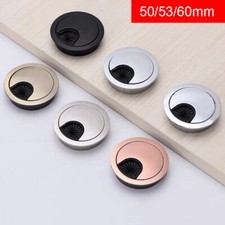 50/53/60mm Computer Desk Table Grommet Cable Tidy Surface Port Wire Hole Cover