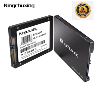 Kingchuxing 2TB Interne Festplatte SSD 2.5'' SATA III 6 GB/s 550MB/S PC Laptop