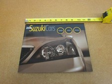 2004 Suzuki Car Verona Aerio Forenza Sales Brochure 22 Pg Original