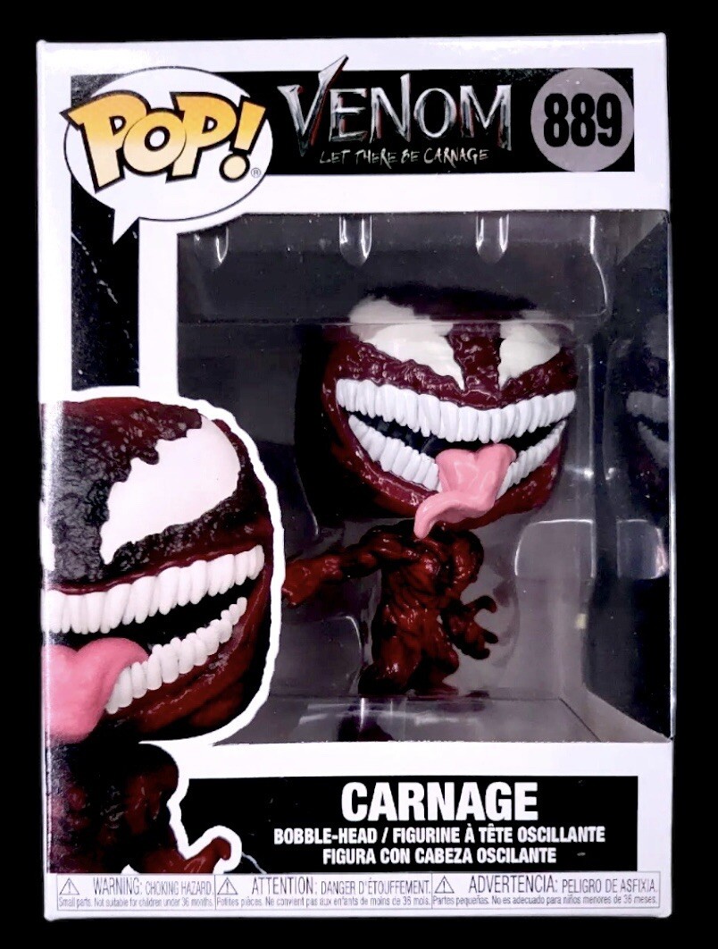 VENOM FUNKO POP #889 LET THERE BE CARNAGE MARVEL COLLECTIBLE TOY