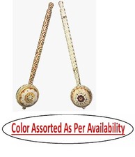 Indian Folk Musical Instrument Iktara Tumbi Meenakari 20 Inches Light Handmade