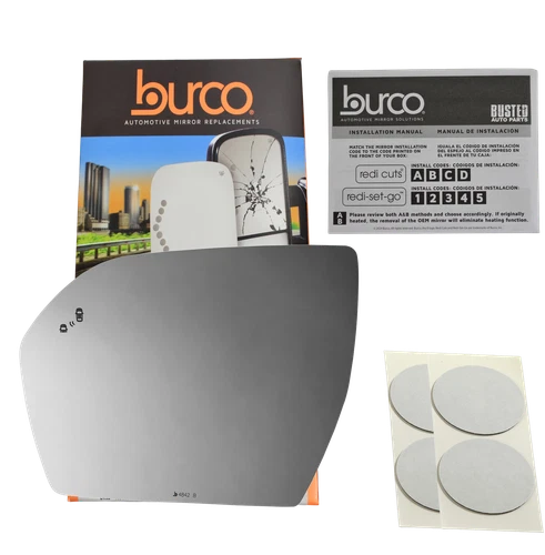 Fits 20-23 Expedition, Navigator Driver Mirror Glass w/ Blind Spot No Rear Mount