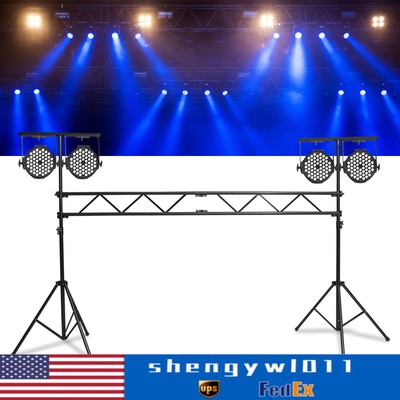 DJ Light Stand Rack T-Bar Lighting Trussing Stage Audio Light Truss ...