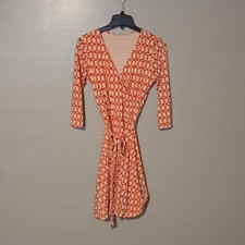 41 Hawthorn Renesme Wrap Dress Coral Womens Size Small