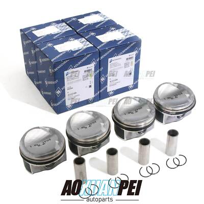 4x OEM Kolben Satz Ø21mm Für Seat Skoda VW Audi 1.8 TFSI TSI CDA CDAA BZB BYT