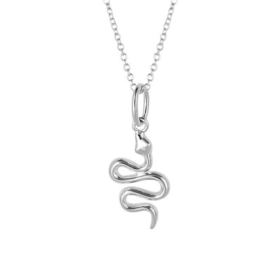 Schlangenkette Halskette Sterling Silber 925 gepunzt nagelneu verpackt