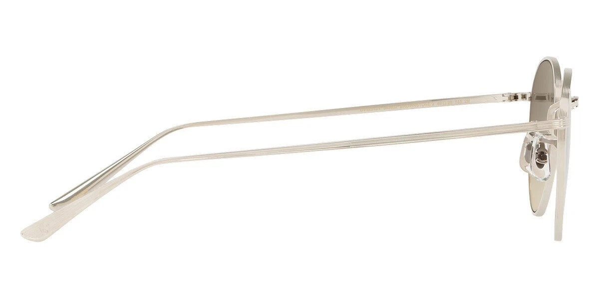 Oliver Peoples OV1231ST 503632 Brownstone 2 Sunglasses Silver Shale Gradient Len
