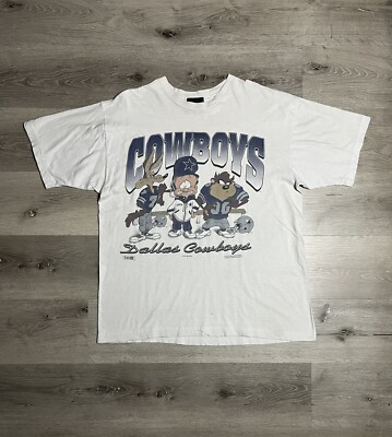 NFL COWBOYS  シャツ⁈ Vintage Dallas Cowboys Looney Tunes Shirt Magic Johnson Ts Taz Sz