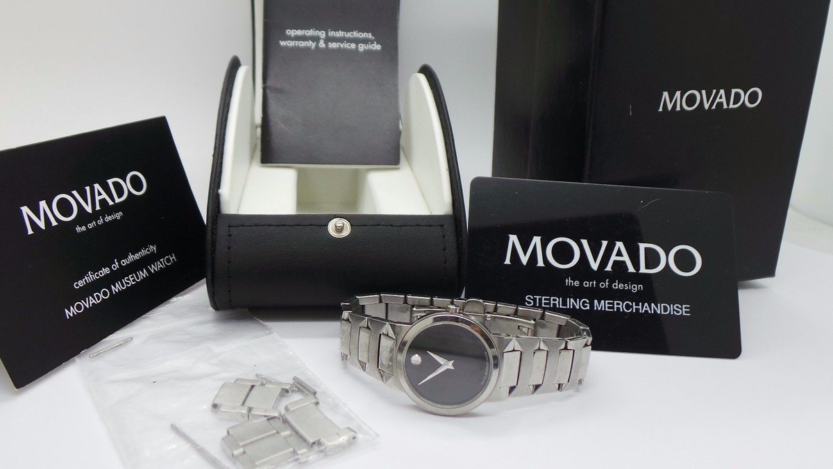 STUNNING LADIES MOVADO 84 E4 1848 WATCH 6.5 display picture 1