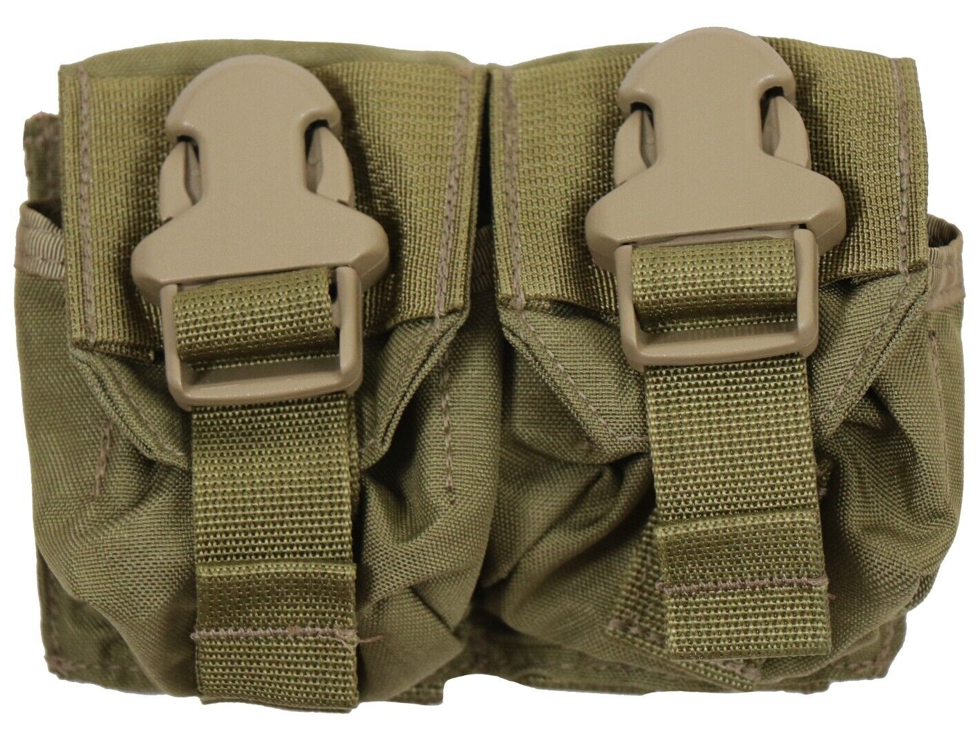 Eagle Industries Khaki Double Grenade Pouch SFLCS Tactical Gear