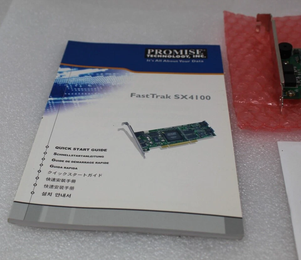 PROMISE FastTrak SX4100 PCI SATA RAID Controller - OEM - Image 2 of 4