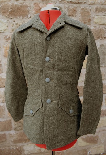 *NUOVO* VINTAGE 36" ESERCITO SVEDESE M58 TUNICA LANA giacca cappotto caccia tiro - Foto 4 di 12