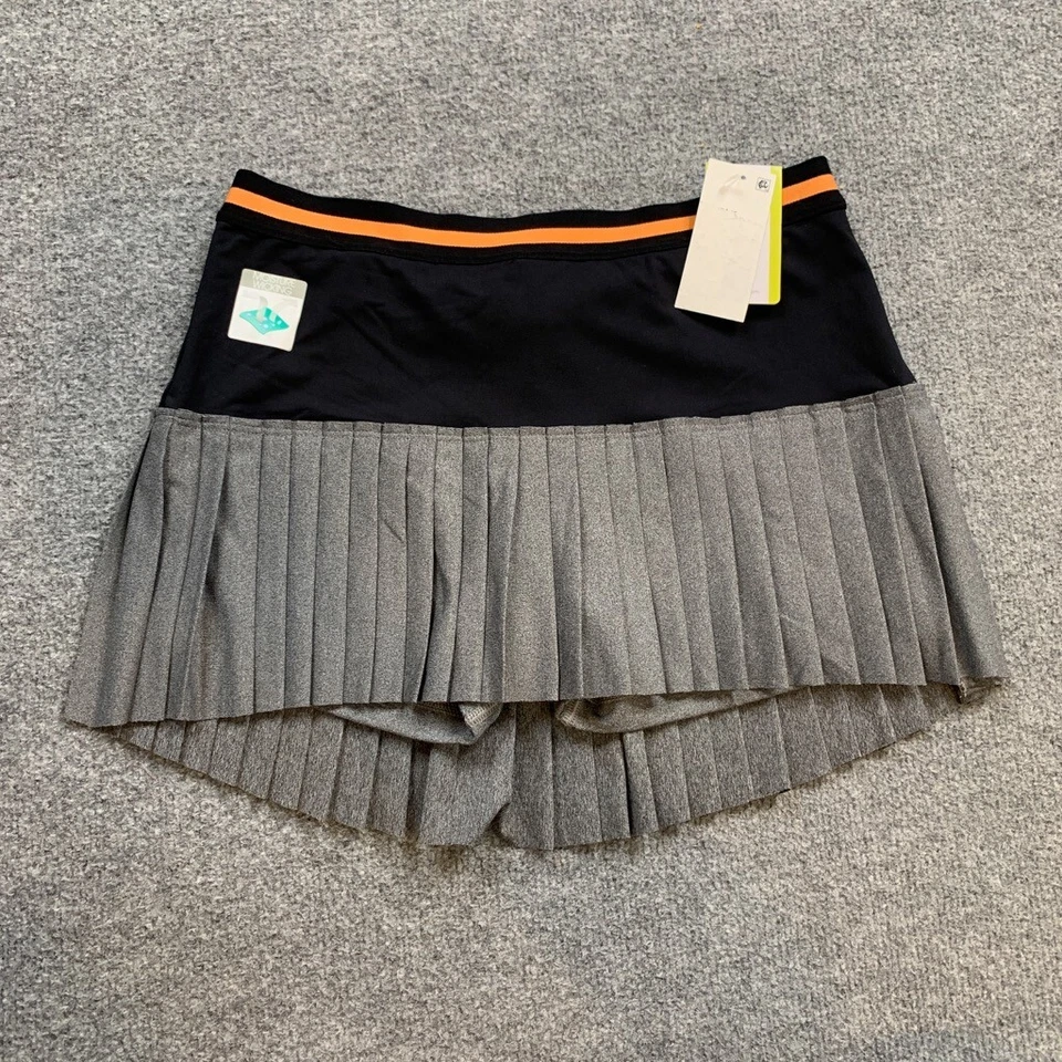 Pantalones Cortos Trina Turk Skort Mujer S Pequeños Gris Recreación Plisado Higiénico Forro Foto 2 de 4