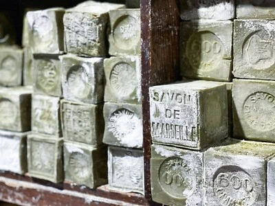 LE SERAIL Lot 15 Savons de Marseille Véritable Cube 300Gr Olive authentique