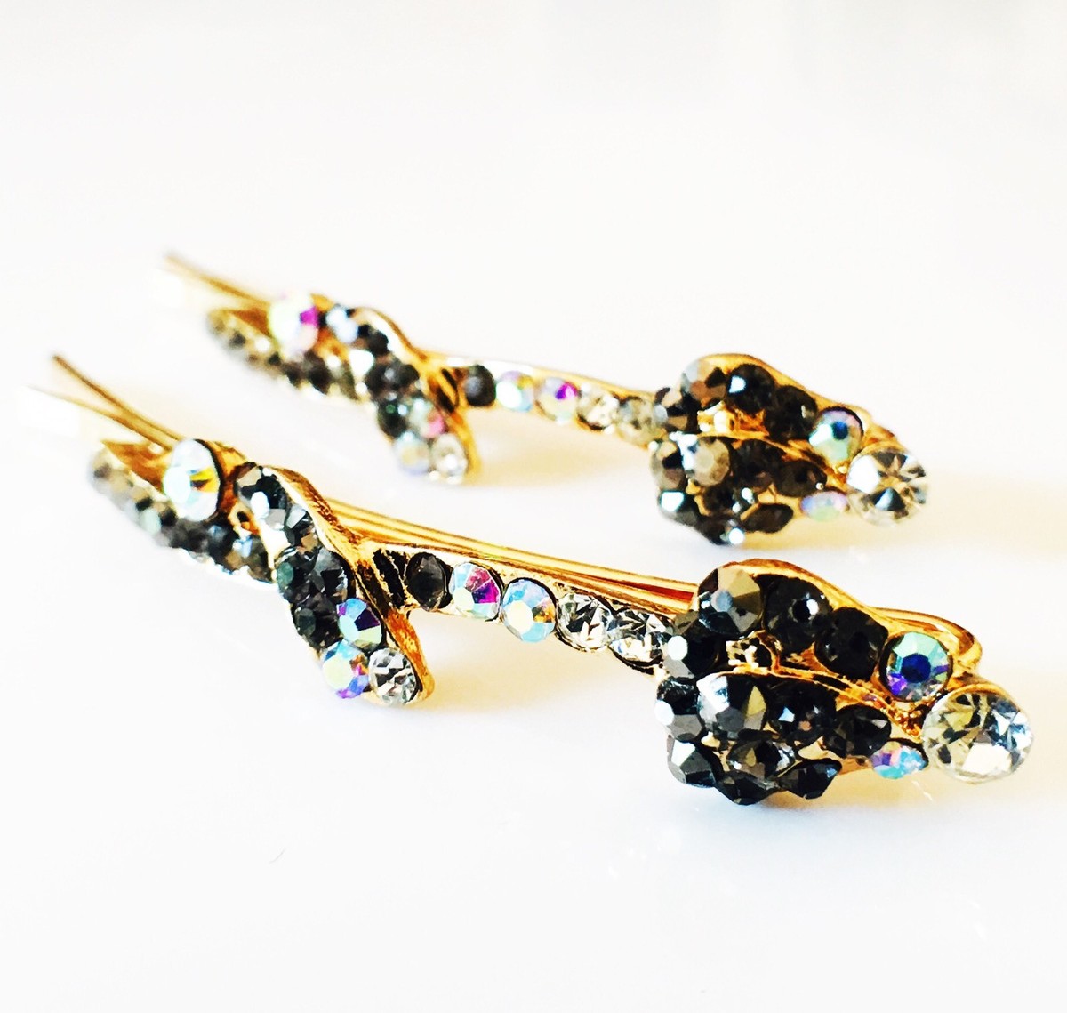 USA SELLER Bobby Pin Rhinestone Crystal Hair Clip Hairpin  display picture 1