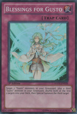 Blessings for Gusto - HA05-EN059 - Super Rare - Mixed Editions - YuGiOh