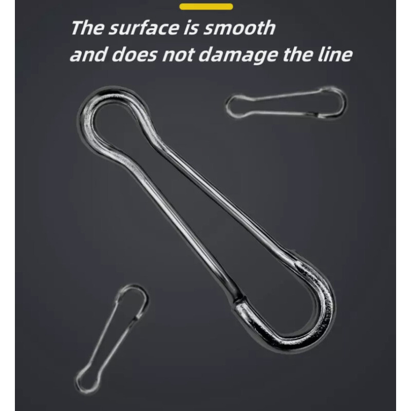 100 pz Pesca in Acqua Salata In Acciaio Inox Occhio Aperto 100 pz Pesca in Acqua Salata In Acciaio Inox Occhio Aperto