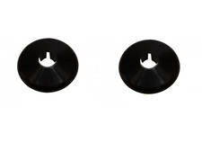 x2 Black 15mm New Talon Radiator Pipe Collars For 15mm Pipes Ideal for Radiators