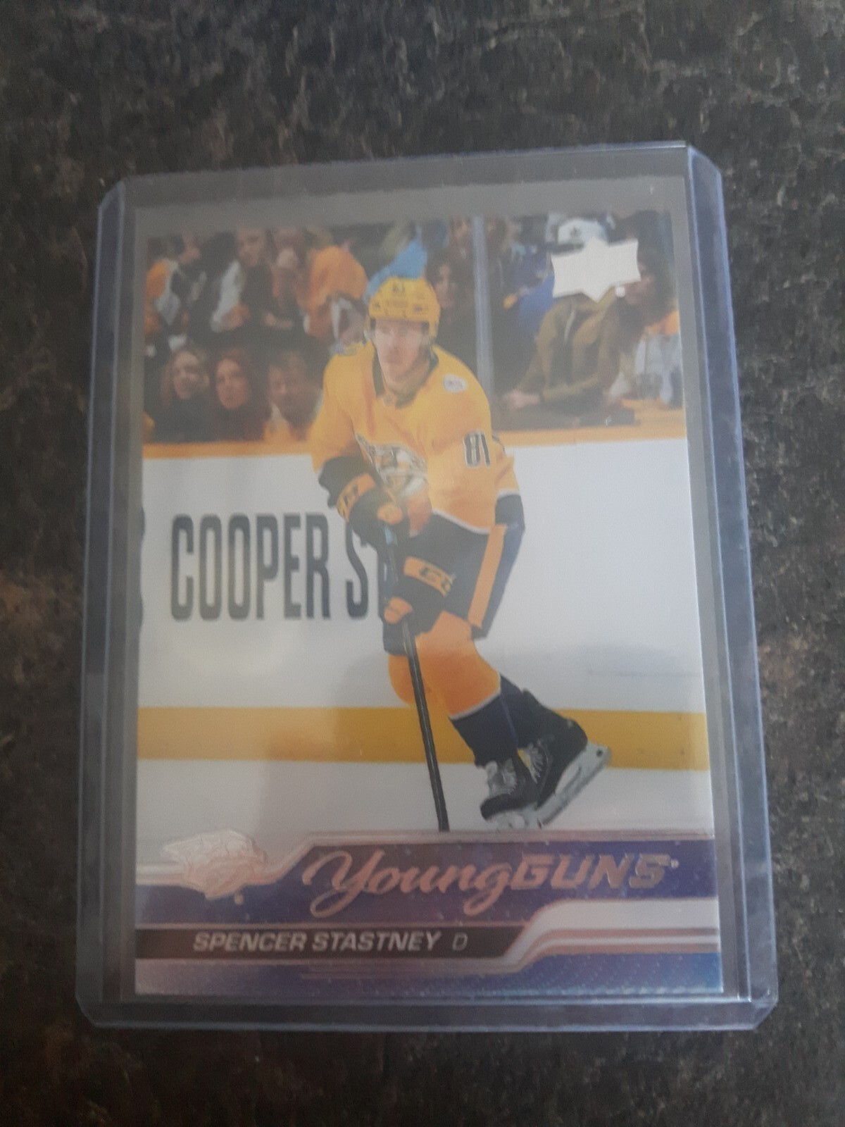 2023-24 Upper Deck Series 1 Young Guns Spencer Stastney YG RC Card# 238