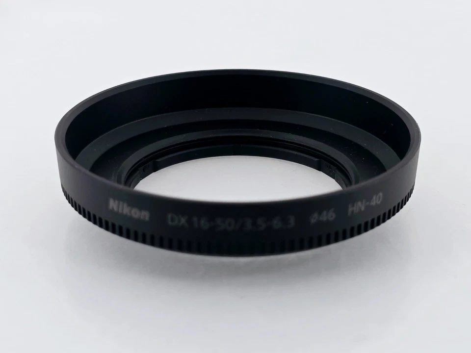 🌸[COMO NUEVO] Parasol Nikon HN-40 para DX 16-50mm F3.5-6.3 VR 46mm de Japón Foto 2 de 4