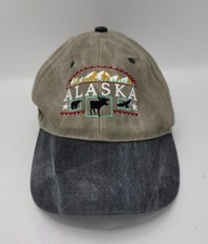 Vintage Alaska Cotton Adjustable Hat Baseball Cap