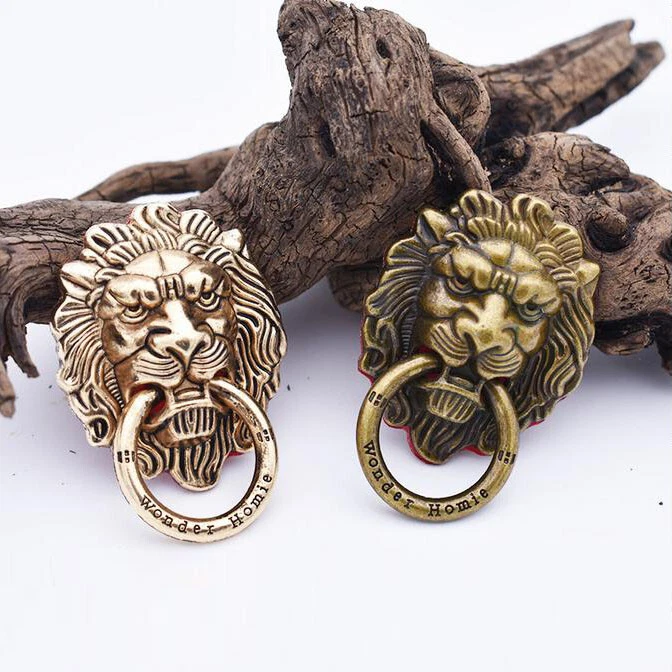 Metal Lion Head Ring Holder Finger Grip For iPhone 14 Pro Max 13 12 11 XR XS MAX - Image 2 of 4