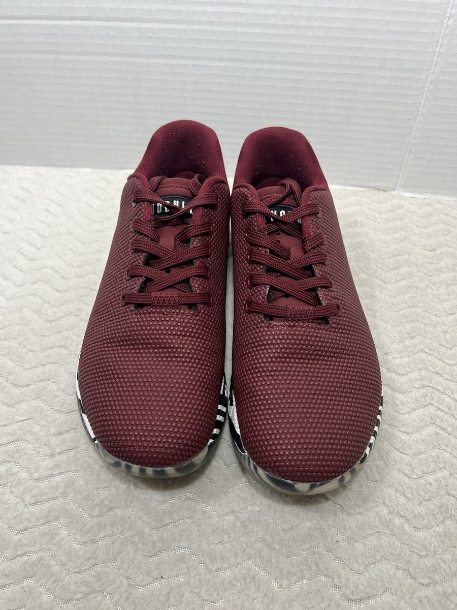 NOBULL Trainer Low‎ Cabernet Zebra Red Athletic CrossFit Training Shoes Mens 9.5 NoBull Sneakers Unisex Size M8 W9.5 Red Cabernet Zebra  main image 4