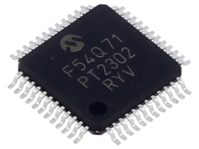 PIC18F54Q71-I/PT IC: PIC-Mikrocontroller Speicher: 16kB Static RAM: 1kB EEPROM:
