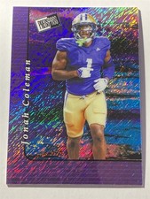 JONAH COLEMAN 2024 Leaf Metal Collective 00 Press Pass Shimmer Purple 1/8 (U2)