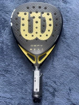 Gold Wilson Defy Padel