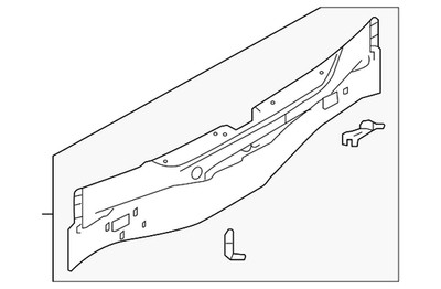 Genuine Nissan Rear Body Panel 79110-6CA0A