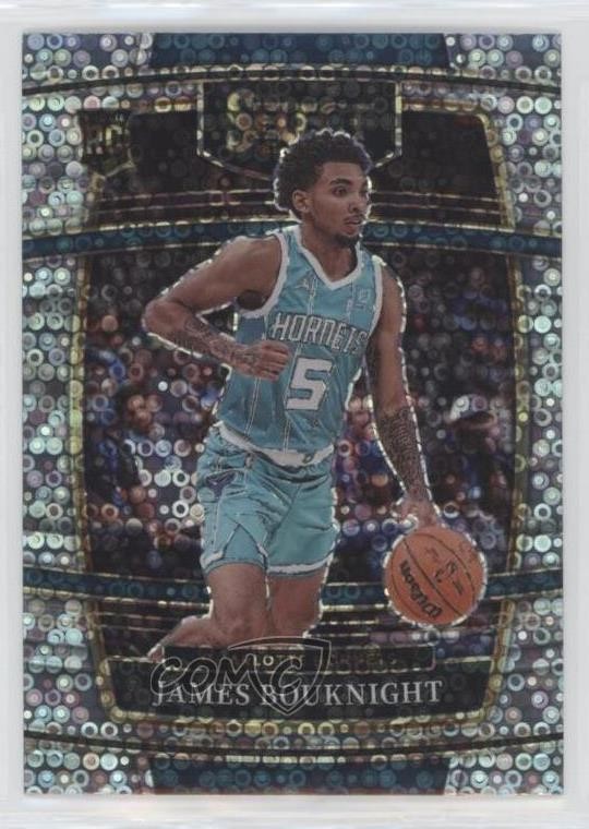 2021-22 Panini Select Concourse Disco Prizm James Bouknight #37 00gy