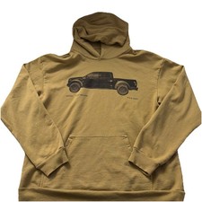 Post Malone Austin Hoodie Tan Truck If Yall Werent Here 2023 Mens Size 2XL XXL