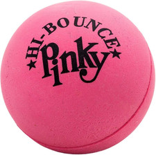 Hi-Bounce Pinky Ball 1 Pack Rubber-Handball Bouncy Balls for Kids. Small Pink
