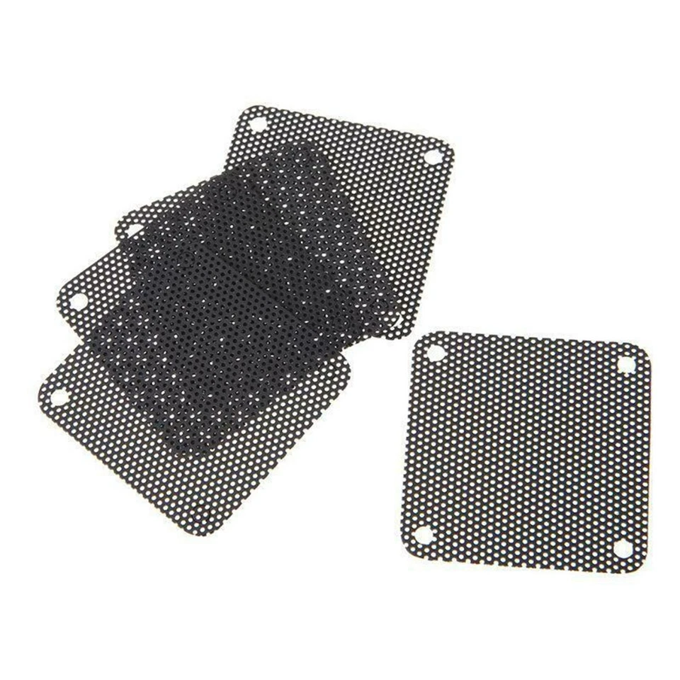 5-20Pcs 40x40mm Cuttable PVC PC Fan Dust Filter Dustproof Computer Mesh Cover N - Image 4 of 4