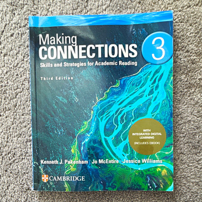 Cambridge Making Connections 3 Academic Reading 3rd Ed + eBook