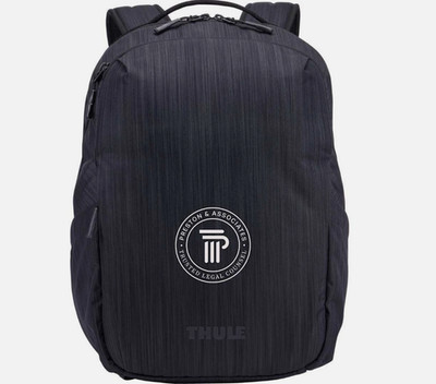 $168 Thule NEW Hybrid 30L Black Briefcase Laptop Stravan 2.0 Expandable Backpack