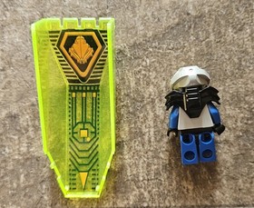Lego Blue Zotaxian Alien Minifigure UFO 6975 6900 6999 Cammander X SP042