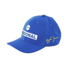Authentic Ayrton Senna Nacional Signature Embroidered Cap  Official