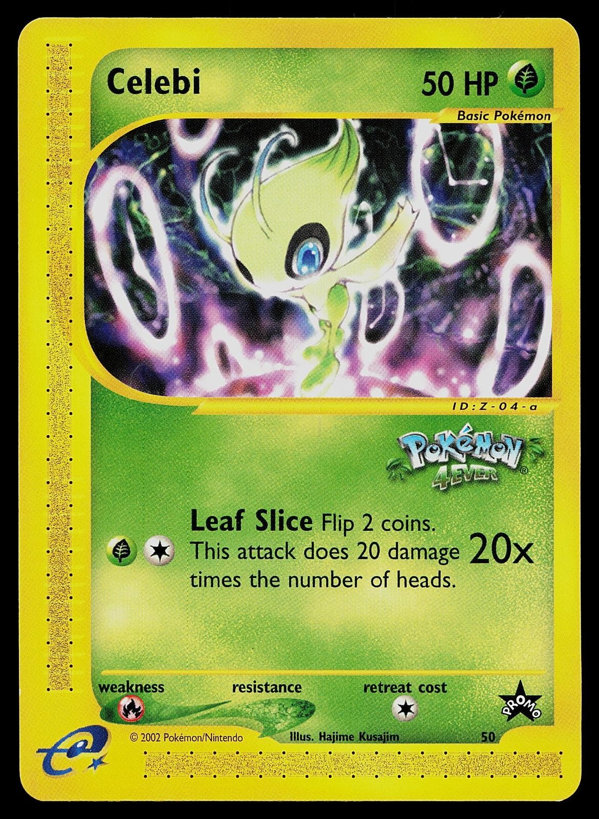 Pokemon Card - Celebi 4EVER Wizards Black Star Promos 50 Promo