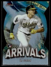 2024 Topps Finest Arrivals Die-Cut Silver Refractor Zack Gelof #A-14 RC