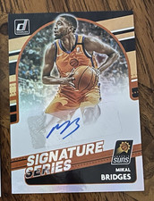 2020-21 Panini Donruss Signature Series Mikal Bridges #SG-MKB MINT Autographed