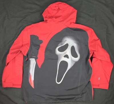 Supreme GORE-TEX Ghostface Shell Jacket Red SS26 Men's Size Large