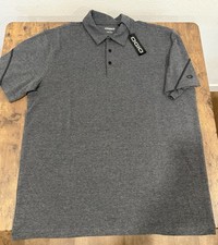 Polo manga corta OGIO® Stay-Cool Jersey OG135 Gris talla L NUEVO con ETIQUETAS